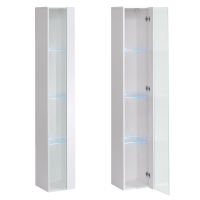 Vitrina Suspendata SWITCH 26 WW SW WW 1 Genarom AM Alb / Alb Lucios